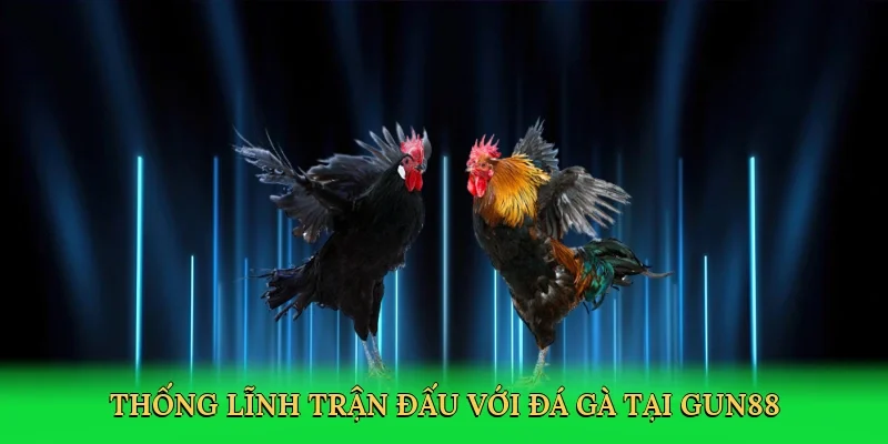 Thống lĩnh trận đấu với đá gà tại Gun88