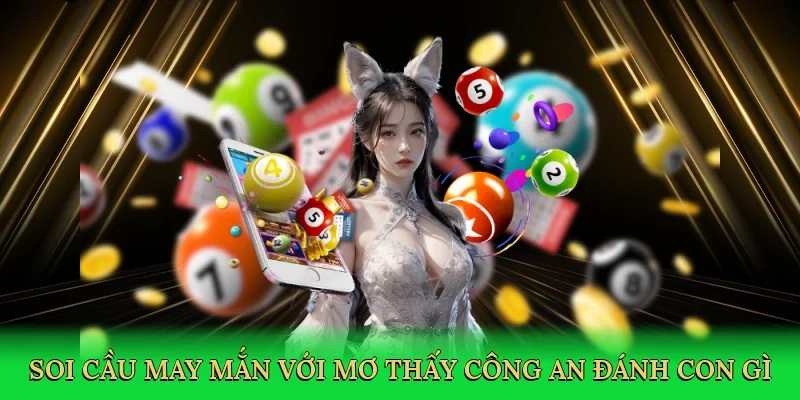 Soi cầu may mắn với mơ thấy công an đánh con gì